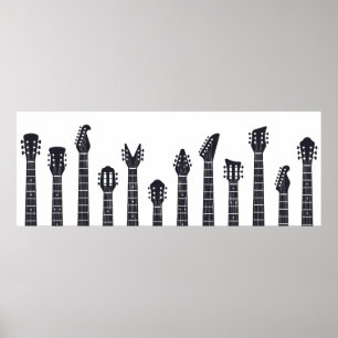 Guitars huvudbonad poster