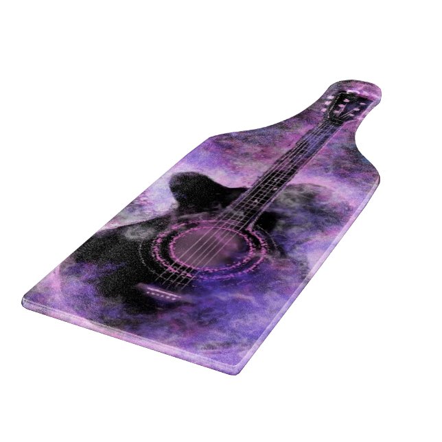 Guitars Lila för musik (Hörn)