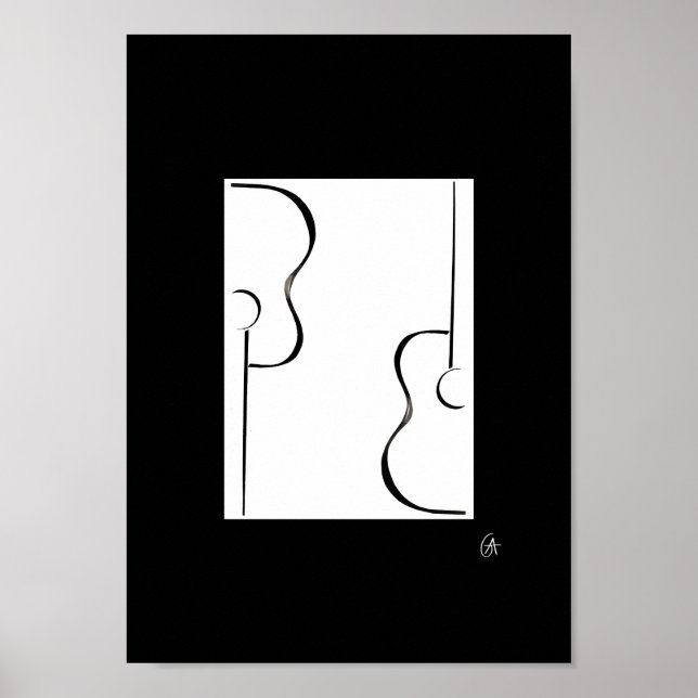 Guitars Poster (Framsidan)