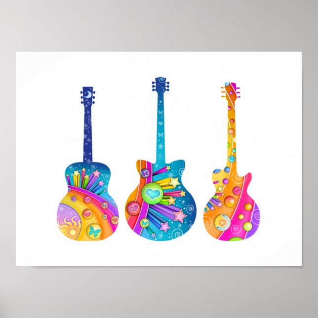 GUITARS POSTER (Framsidan)