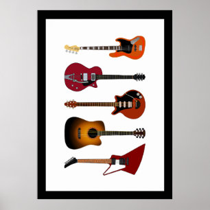 Guitars Poster