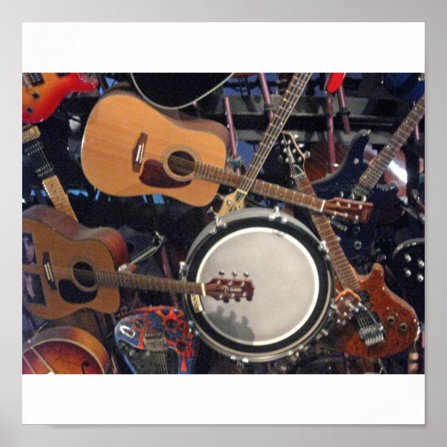 Guitars Poster (Framsidan)
