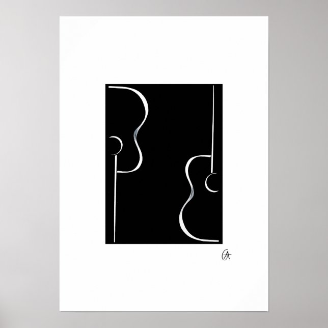 Guitars Poster (Framsidan)