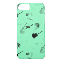 Guitars Sten Aqua Iphone case 1