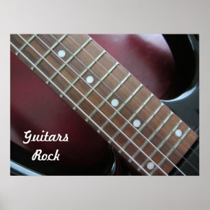 Guitars Sten Electric Guitar Poster