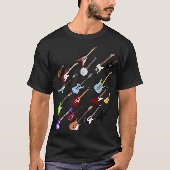 Guitars T Shirt (Framsida)
