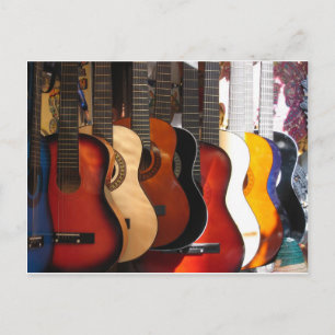 Guitars Vykort