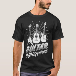 Guitars Whisperer Guitarist Music Manar Women Ek54 T Shirt