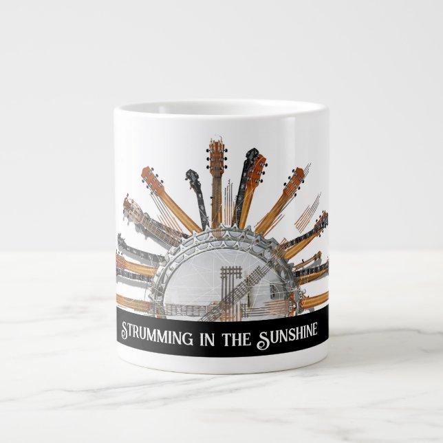 GUITARSTRINGARNA I SOL JUMBO MUGG (Framsidan)