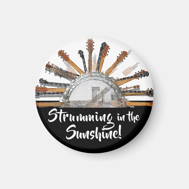 GUITARSTRINGARNA I SOL MAGNET (Framsidan)