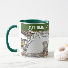 GUITARSTRINGARNA I SOL MUGG