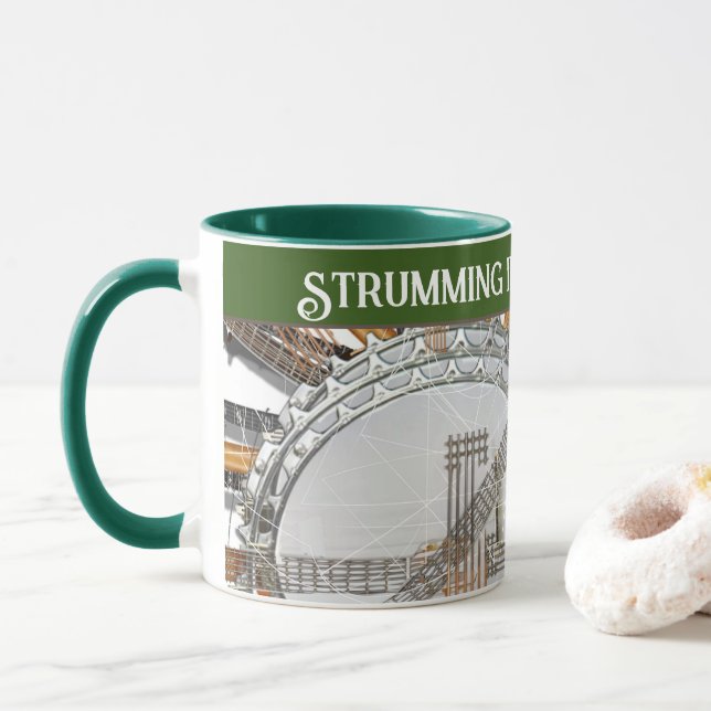 GUITARSTRINGARNA I SOL MUGG (Med munk)