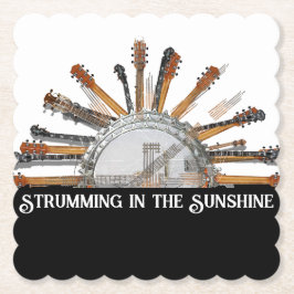 GUITARSTRINGARNA I SOL UNDERLÄGG PAPPER