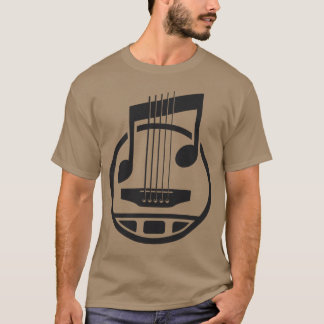 Guiter Music-gåva T Shirt