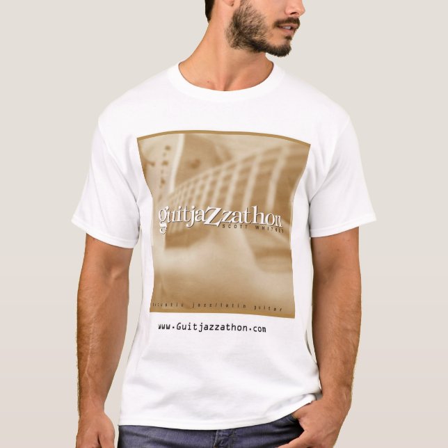Guitjazzathon CD Tee (Framsida)