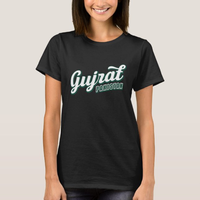 Gujrat Pakistan T Shirt (Framsida)