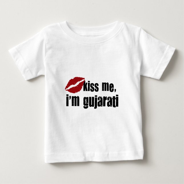 Gujrati kyss tee shirt (Framsida)