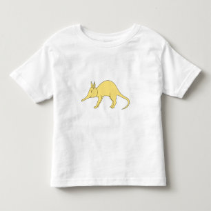 Gul Aardvark. Gulligt tecknaddjur Tee