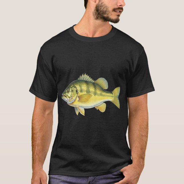 Gul abborre t shirt (Framsida)