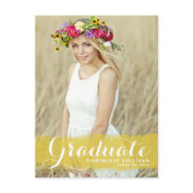Gul akvarellstänk Foto Examen