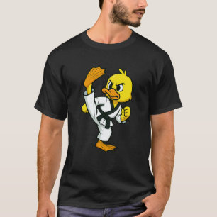 Gul Anka Djurälskare Karate Taekwondo Pojkar Flick T Shirt