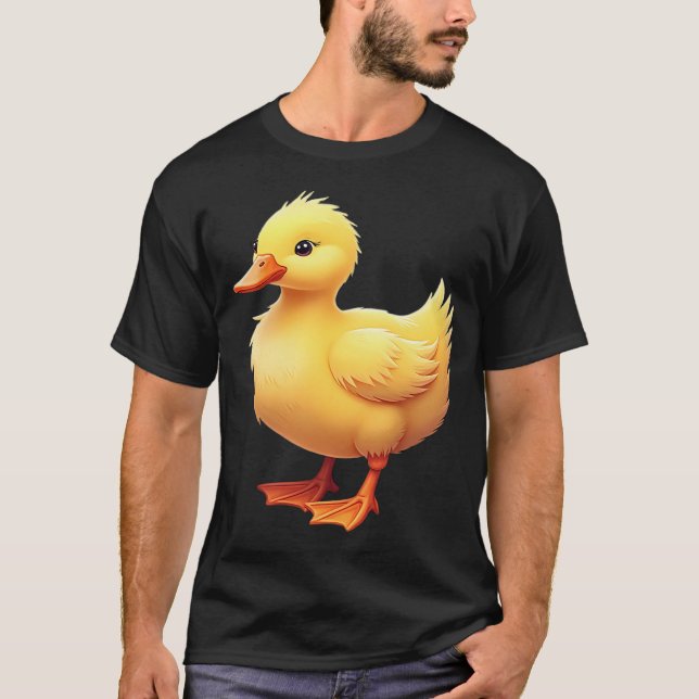 Gul anka t shirt (Framsida)