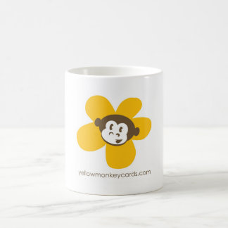 Gul apablommamugg kaffemugg