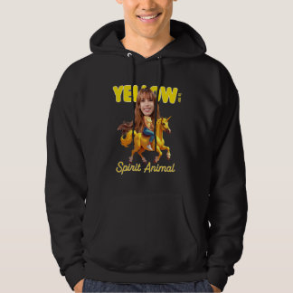 Gul är min andliga djur Hoodie