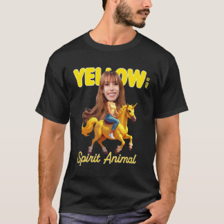 Gul Är Min Andliga Djur T Shirt