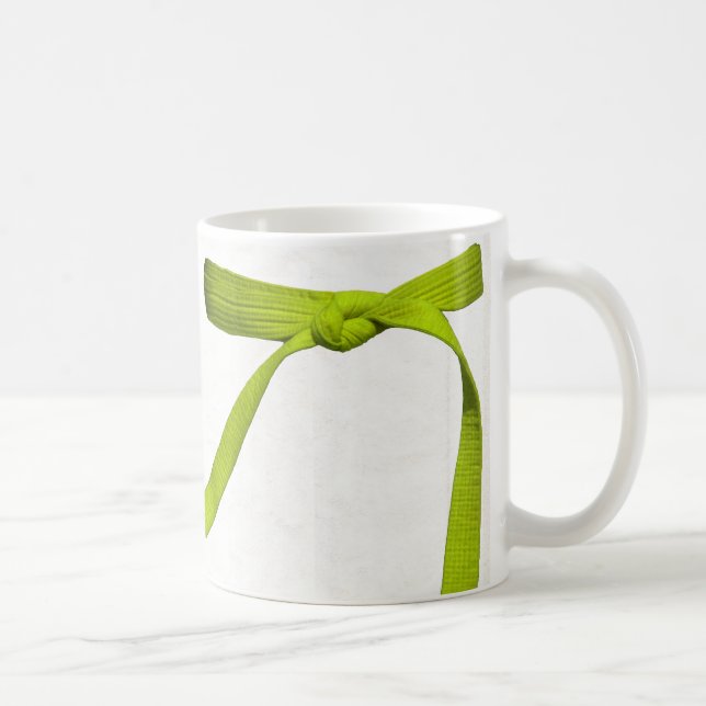 Gul bältemugg kaffemugg (Höger)