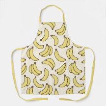 Gul Banan Cabana Retro Tropisk Kökk