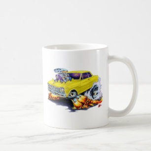 Gul bil 1962-65 för Nova Kaffemugg