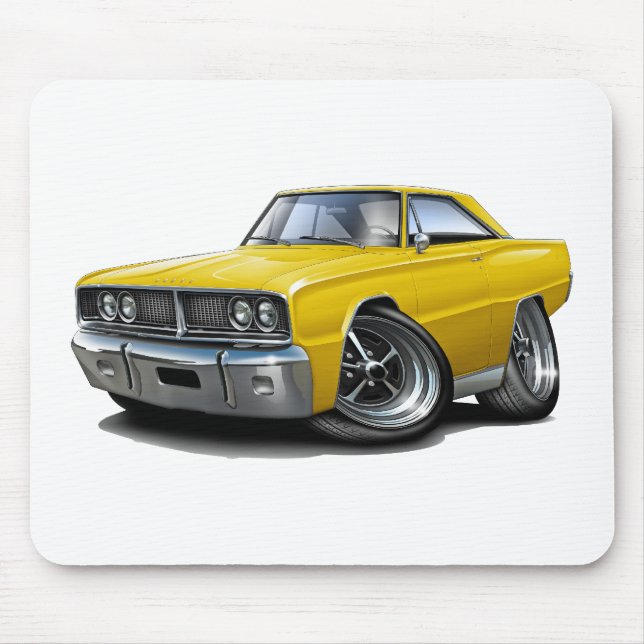 Gul bil 1966 för Coronet Musmatta (Framsidan)