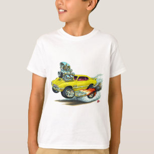 Gul bil 1970-72 för Olds Cutlass 442 T-shirt