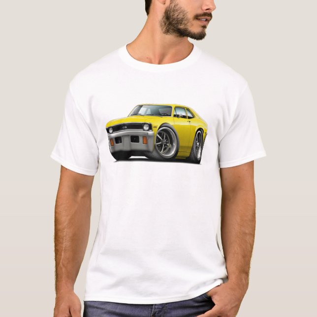 Gul bil 1971-72 för Nova Tee (Framsida)