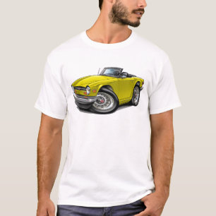 Gul bil för triumf TR6 T-shirt