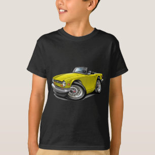 Gul bil för triumf TR6 T-shirt