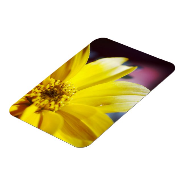 Gul blomma magnet (Vänstra Sidan)