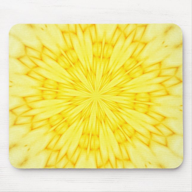 Gul blommarFractal Musmatta (Framsidan)