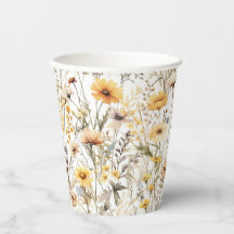 Gul Boho Vildblomma