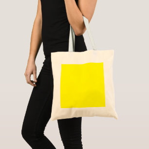 Gul Budget Tote Bag Tygkasse