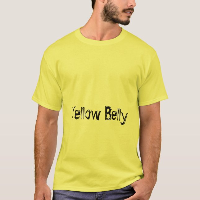 Gul buk t shirt (Framsida)