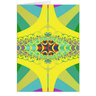 Gul CentipedeFractal OBS Kort