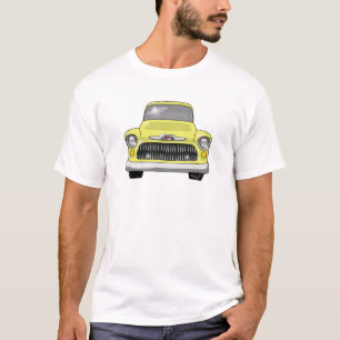 Gul Chevy uppsamling för 1957 T Shirt