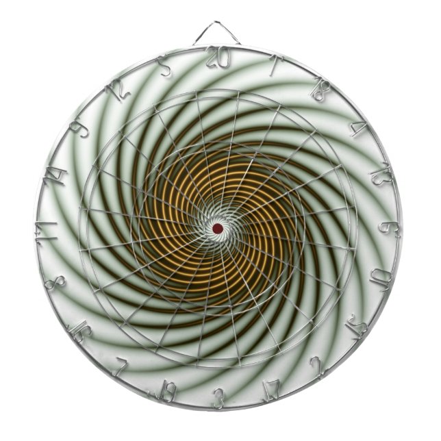 Gul cirkelrotation darttavla (Framsidan)