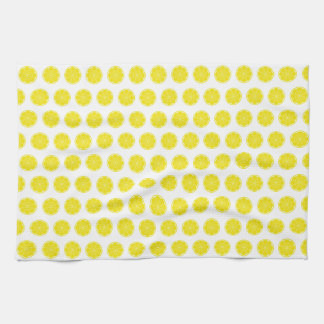 Gul Citron Citrus Frukt Design Kökshandduk