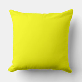 Gul Citron Kastkudde 20" x 20" Kudde