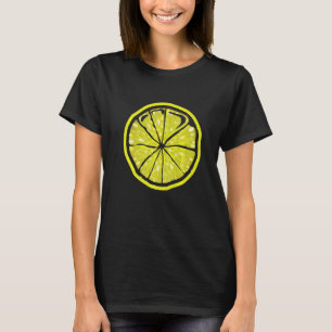 Gul Citron Kostym Matchande Halloween Kostym T Shirt