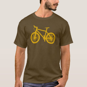 Gul cykel t-shirt
