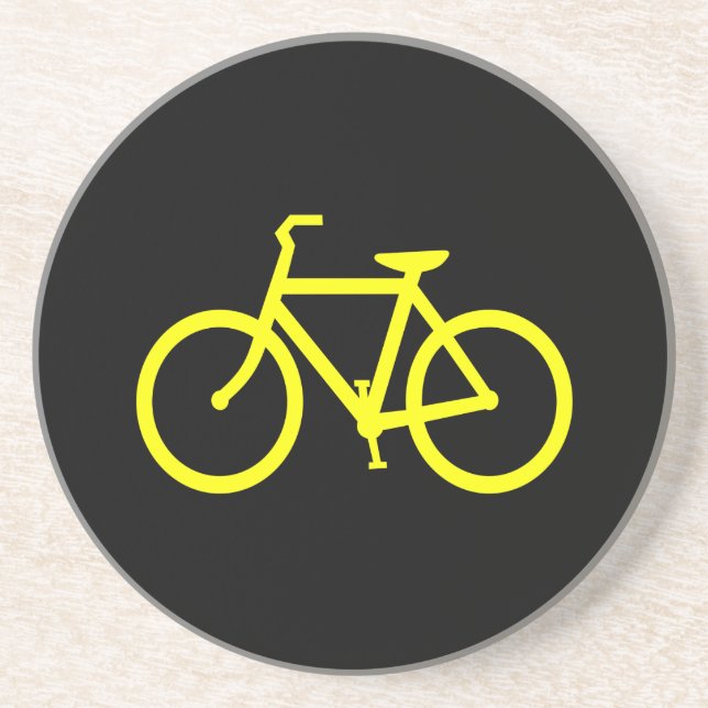 Gul cykel underlägg (Framsidan)